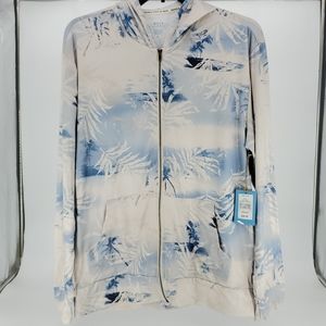 NWT Mens Palm Leaf Print Hoodie